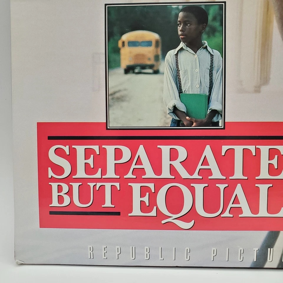 Separate But Equal Laserdisc Movie 3 Sides Sidney Poitier Burt Lancaster PG 1991 - Image 4 of 4
