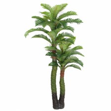 Palma Re Cocos Palma Pianta Artificiale Pianta Artificiale 140cm Decovego