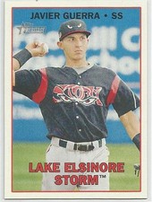 Javier Guerra San Diego Padres 2016 Topps Heritage Minor League