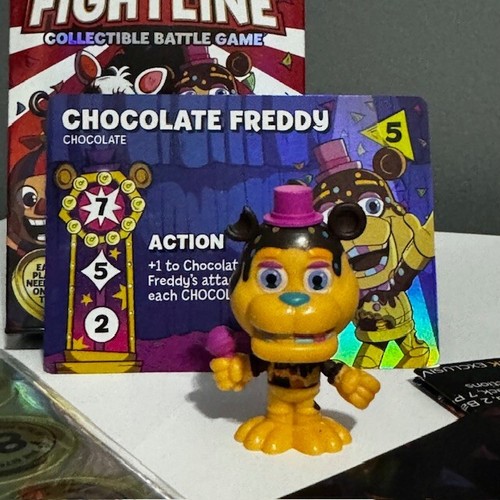 FUNKO FIGHTLINE CHOCOLATE FREDDY FNAF Five Nights at Freddy's Brand New - Picture 2 of 4