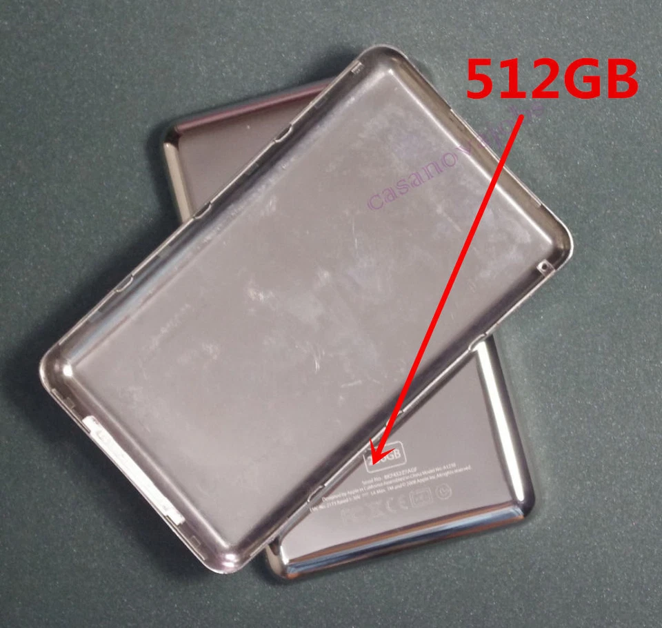 NEW 128GB/256GB/512GB/1T Customizing Metal Back Cover for Ipod classic video  - Image 4 of 4