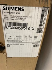 SIEMENS BT300050X401X VFD 480 VOLT 50HP NEMA 1 BT300-050X4-01X
