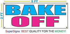 2x5 BAKE OFF Banner Sign competition pastry food cupcake bbq