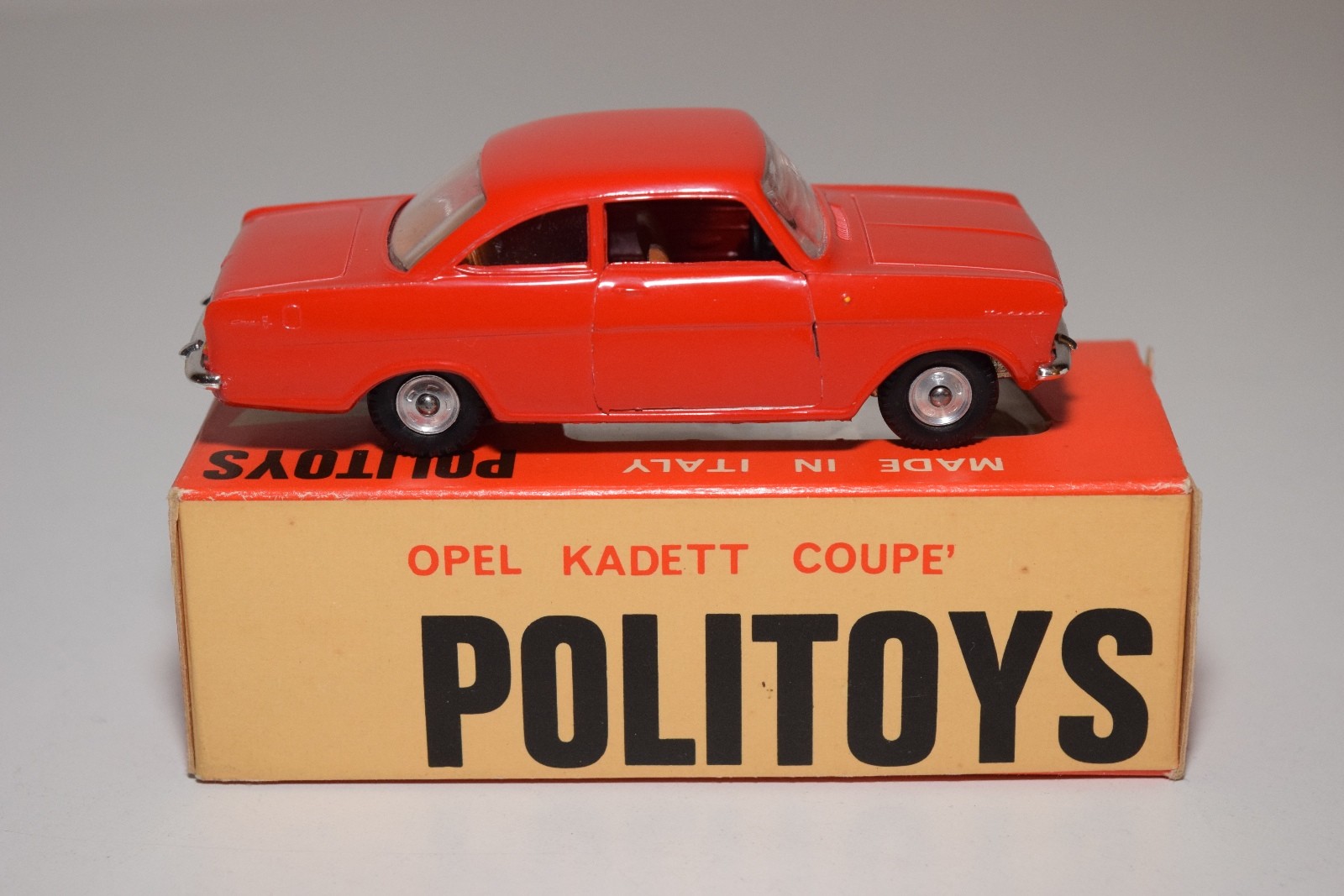 Politoys M 510 Opel Kadett Coupé rare rouge mat échelle 1/43 excellent état | eBay