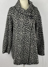 Christian Siriano Gray/black Women Plus 2x Warm Sweater Cardigan Classy Designer