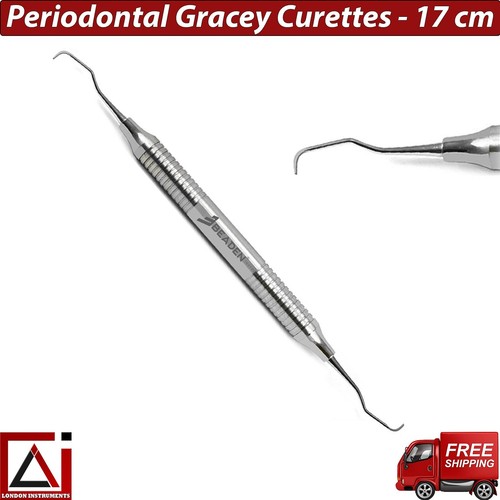 Gracey Küretten Hygiene Wurzelplanung & Skalierung Dental Chirurgische Werkzeuge 7er Set - Bild 2 von 8