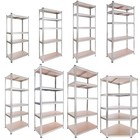 AREBOS Schwerlastregal Lagerregal Werkstattregal Steckregal Kellerregal