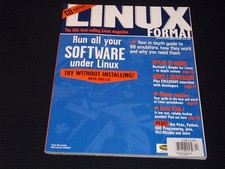 2001 APRIL LINUX FORMAT MAGAZINE - RUN SOFTWARE COVER - H 2515