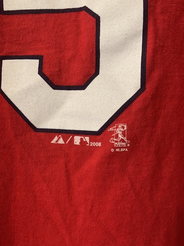 Pujols St Louis Cardinals MLB Jersey Shirt Large L Red Vintage Baseball Official - Picture 5 of 8
