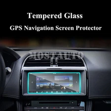 For Jaguar F-Pace 10.2" Tempered Glass GPS Navigation Screen Protector 2016-2019