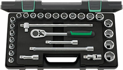 Stahlwille SOCKET SET 1/2'' 96031409 Set with  28 Psc. 52/22/6 KN