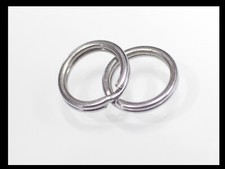 209337 OLYMPUS OM-1 GENUINE ORIGINAL STRAP RINGS 1 PAIR USED ALSO OM-2 OM-1N