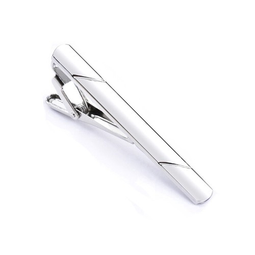 Men Luxury Metal Tie Clip Holder Necktie Skinny Pin Clasp Bar Wedding Party" - Picture 7 of 14