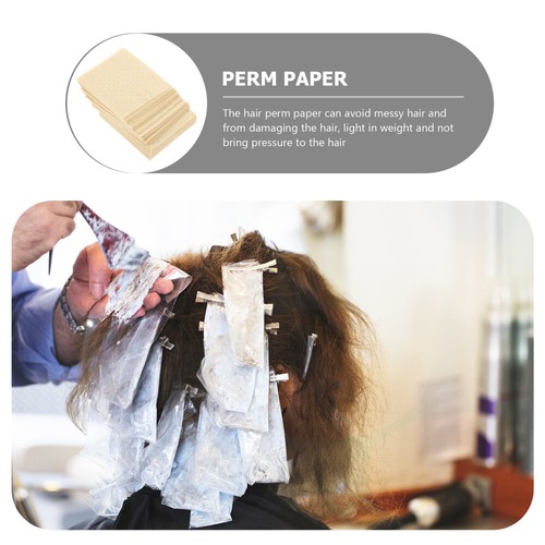 1 Box of Disposable Hair Perm Paper Barber Perm Paper Hair Salon