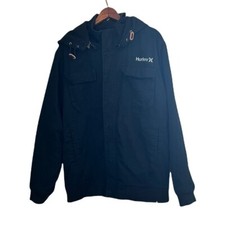 Hurley Full Zip Drawstring Hood Coat