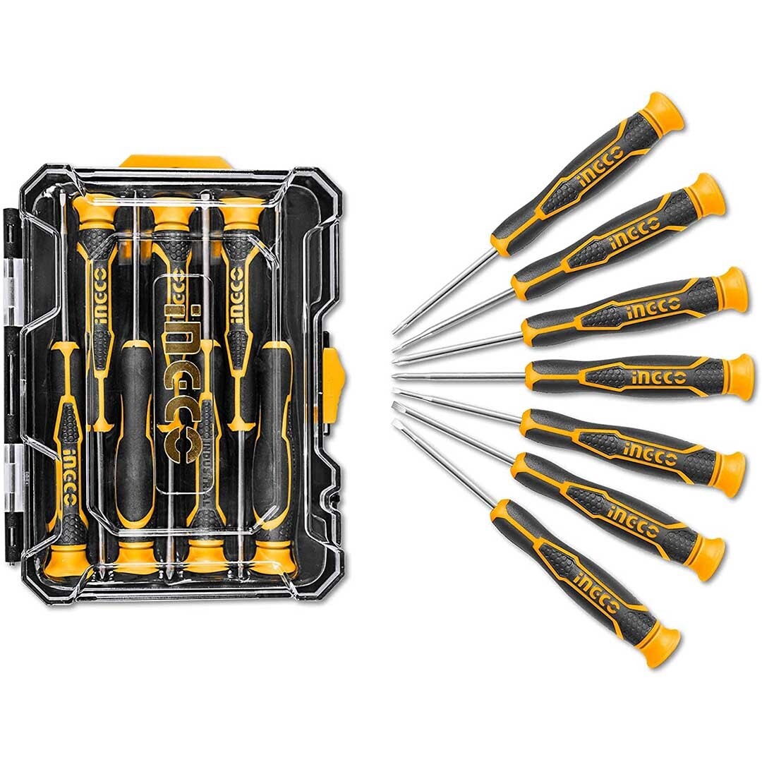 Ingco SET 7 CACCIAVITI DI PRECISIONE giraviti Da orologiaio Smartphone Orologi