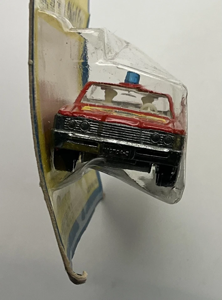 1971 Matchbox Lesney Superfast Fire Chief Car #59 - Blister Card - Image 4 of 4