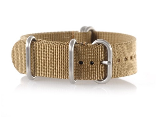 Ryka | Cinturino in nylon verde militare da 20 mm | Disponibile! | Fawler