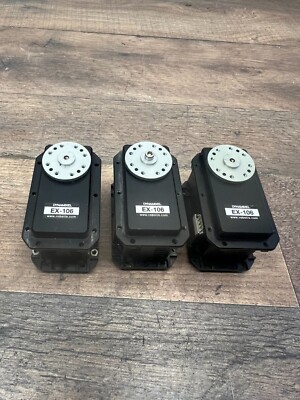 Lot of 3 DYNAMIXEL EX-106 ROBOT ONLY SMART ACTUATOR