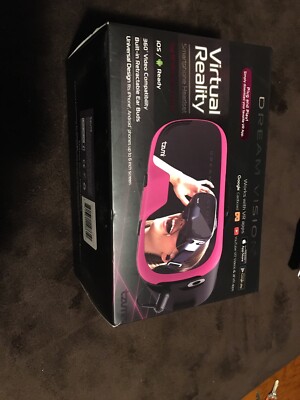 Tzumi Dream Vision Virtual Reality Smartphone Headset Universal Design New