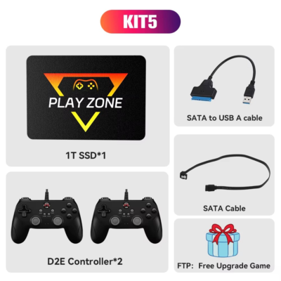 ミュージック PLAYZONE BOX 1986-2008 35th Anniversary Playzone 1TB SSD Retro Game Consoles Ps5/Ps4/Ps3/Xbox One/Switch +
