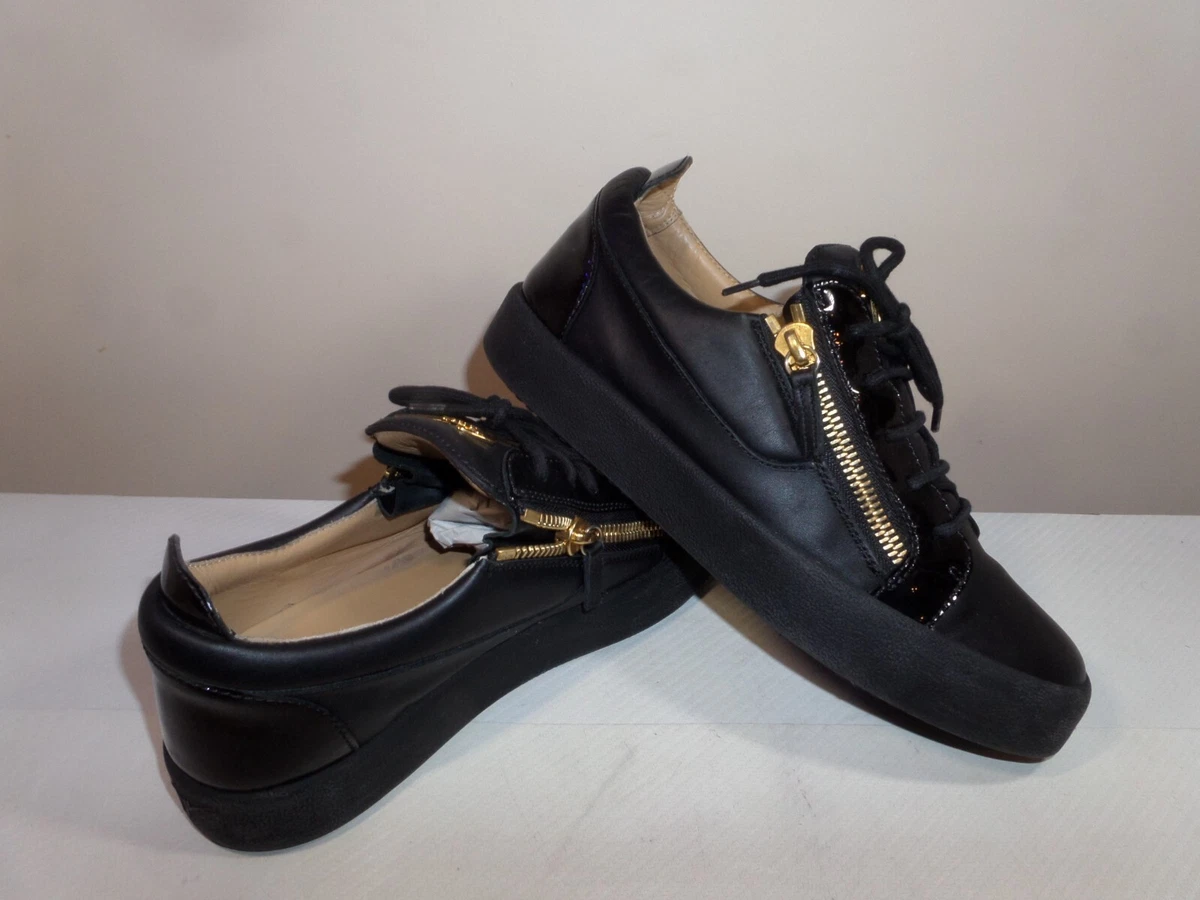 Held og lykke Ansøgning Sult GIUSEPPE ZANOTTI MAY LEATHER LOW TOP TRAINERS SHOES SIZE 8.5 UK/42.5 EUR |  eBay