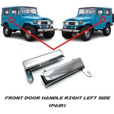 Toyota 75-82 Land Cruiser Bj40 Fj40 Outside Door Handles Set Chrome