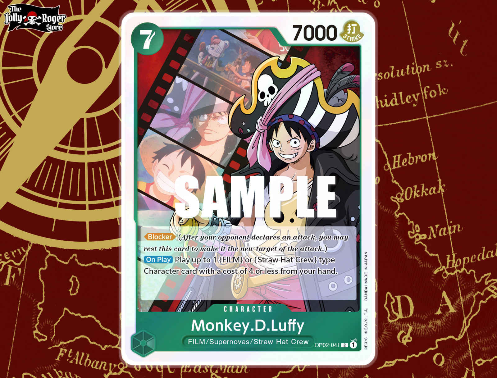 OP02-041 - Monkey.D.Luffy | ONE PIECE Card Game