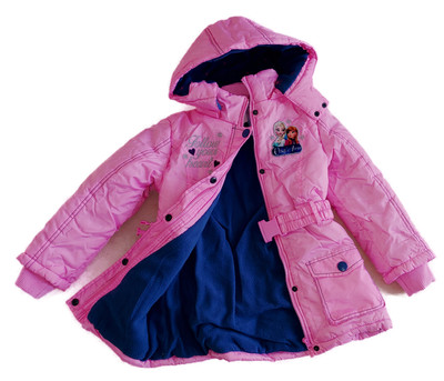 Disney FROZEN Eiskönigin Anna Elsa Winterjacke MANTEL Fleece 104  NEU
