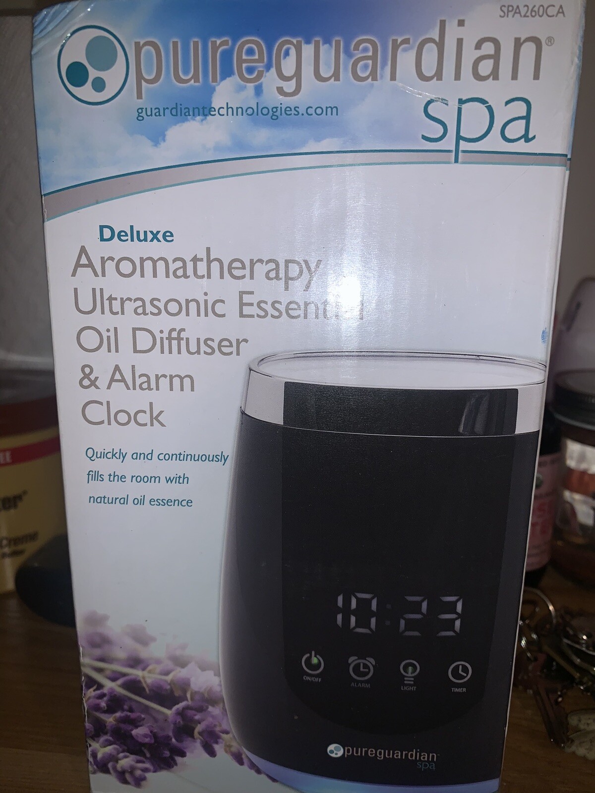 Aromatherapy Alarm Clock with Essential Oil Diffuser  -image