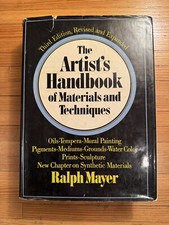The Artist's Handbook of Materials and Techniques Third Ed. - Ralph Mayer 1970