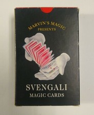 Marvin's Magic Presents Svengali Magic Cards, 22 Card Trick, NEW SEALED, Marvins