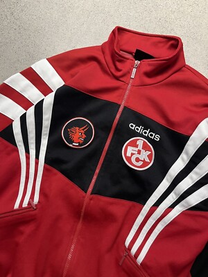 Vintage 90s Adidas 1. FC Kaiserslautern Track Jacket Warm Up
