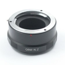 Lens Adapter For ROLLEI QBM Mount Lens to for Nikon Z Mount Z5 Z6 Z3 ZFC Camera