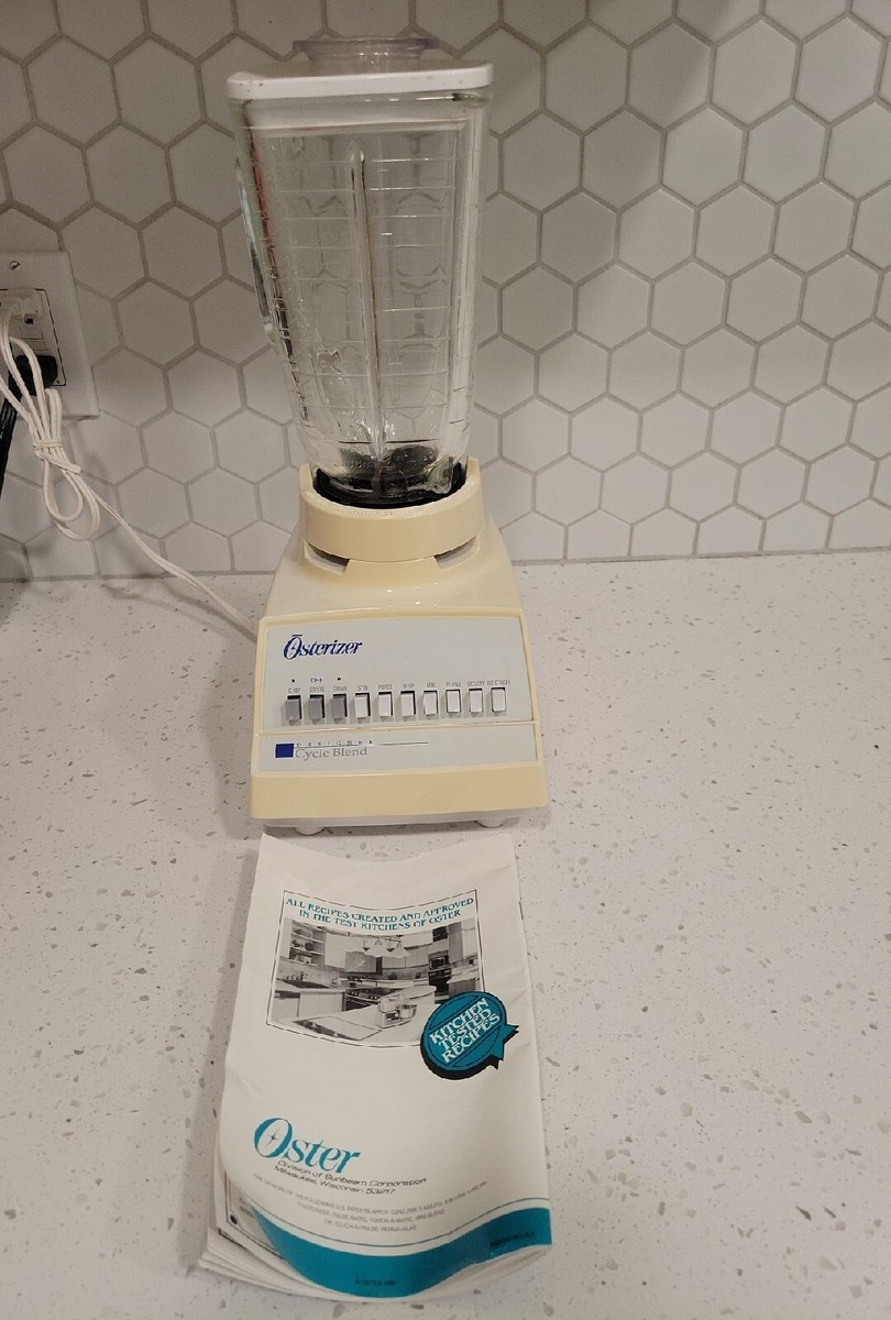 Oster Osterizer Cycle Blend Designer Blender Model 890-20M W