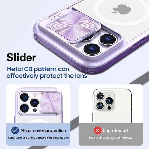 Für iPhone 16 Pro Max 14 15 11 Magnet Slide Kamera Linse Cover - - Bild 39 von 66