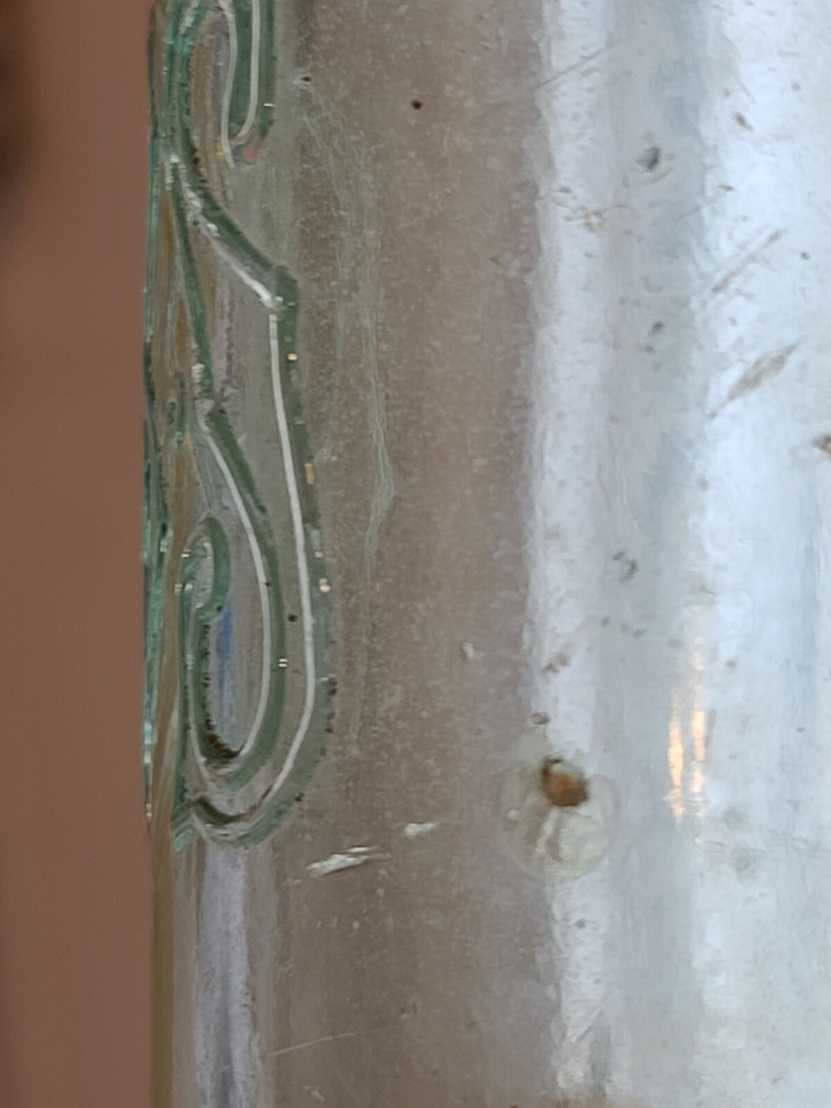 Darley Park GBS Aqua Pre Pro Beer Bottle Baltimore MD Blown