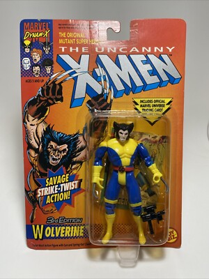 Wolverine The Uncanny X-men 1996 3rd Ed. Savage Strike Twist Figure New SEE PIX