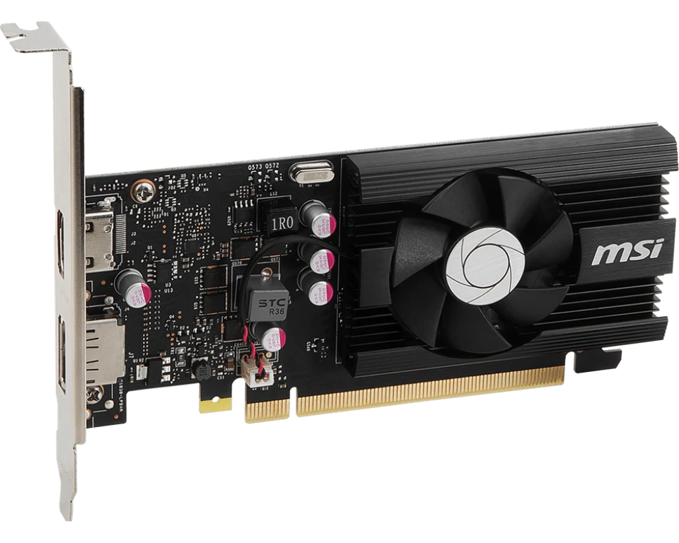 MSI GeForce GT 1030 4GD4 LP OC G103044PC 4GB DDR4 PCI Express 3.0 Graphics card - Image 4 of 4