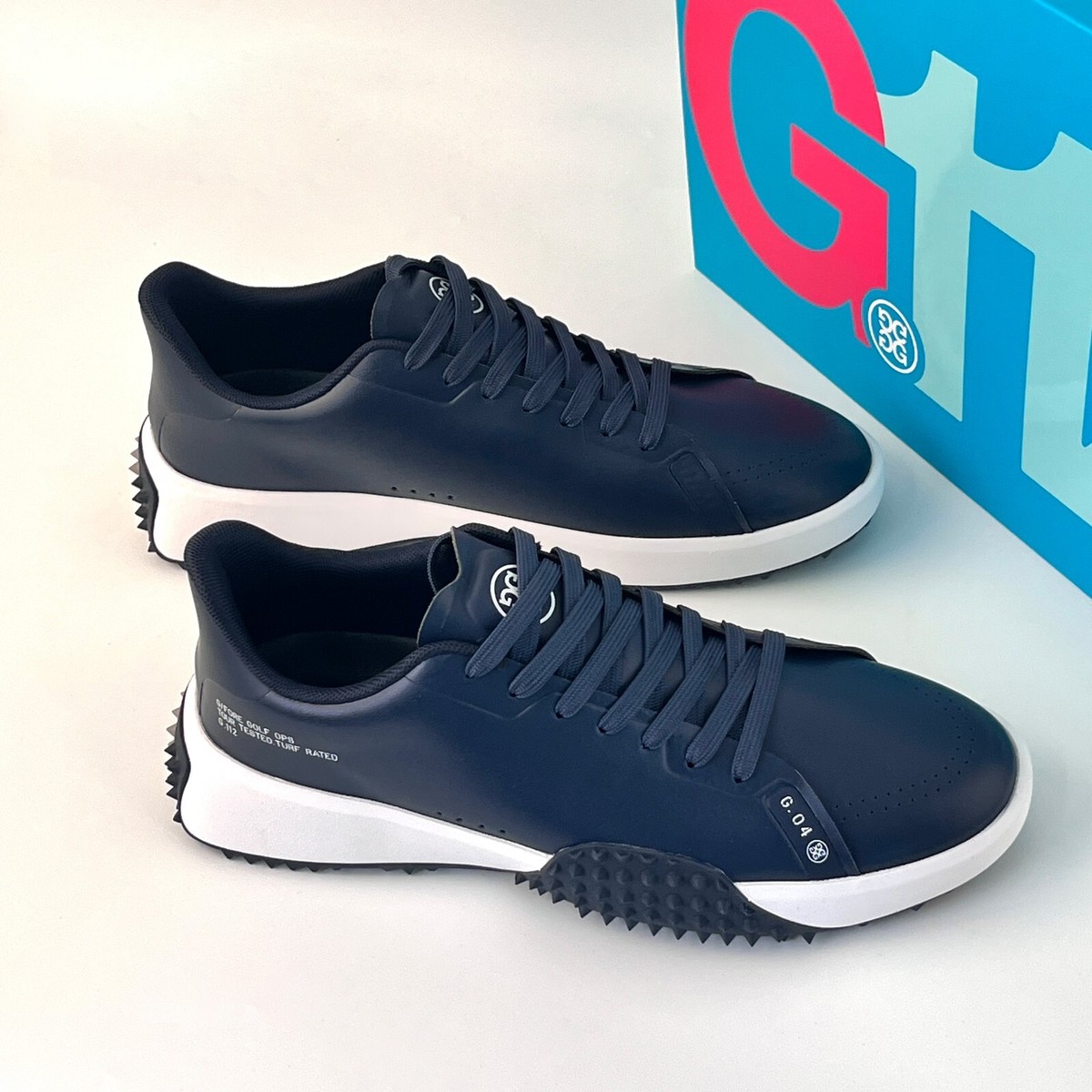 New G/FORE G.112 Golf Shoes P.U. Leather Men's Size 10-12 New G/FORE G.112 Golf Shoes P.U. Leather Men's Size 10-12