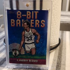 Topps 2025-26 8-Bit Ballers Larry Bird #8B-25 Insert Boston Celtics Basketball