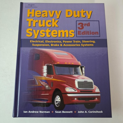 #ad Heavy Duty Truck Systems 3rd Edition Signed Norman Bennett Purple HC Delmar USA $14.99