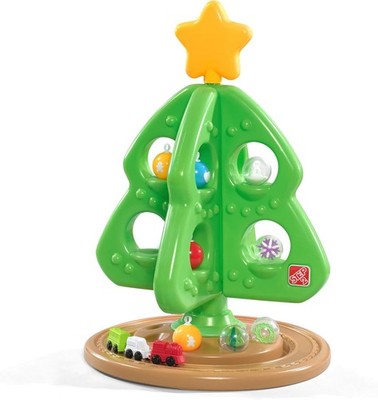 Step2 My First Christmas Tree, Kids Interactive Holiday Toy, 12 Colorful Plastic