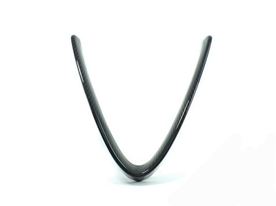 For 17-26 Alfa Romeo Giulia QV Front V Shield Grill Frame - Carbon Fiber