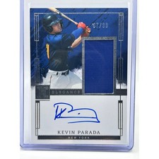 2024 Panini Impeccable Kevin Parada Elegance Jersey Relic Auto 67/99 SP NY Mets