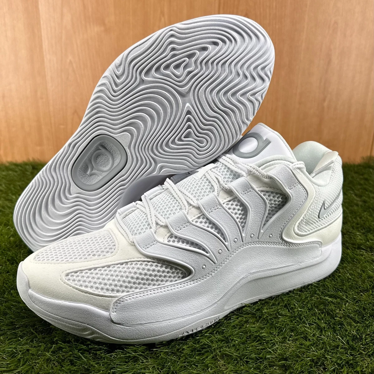 Nike KD 18 TB Triple White for Sale | Authenticity Guaranteed | eBay