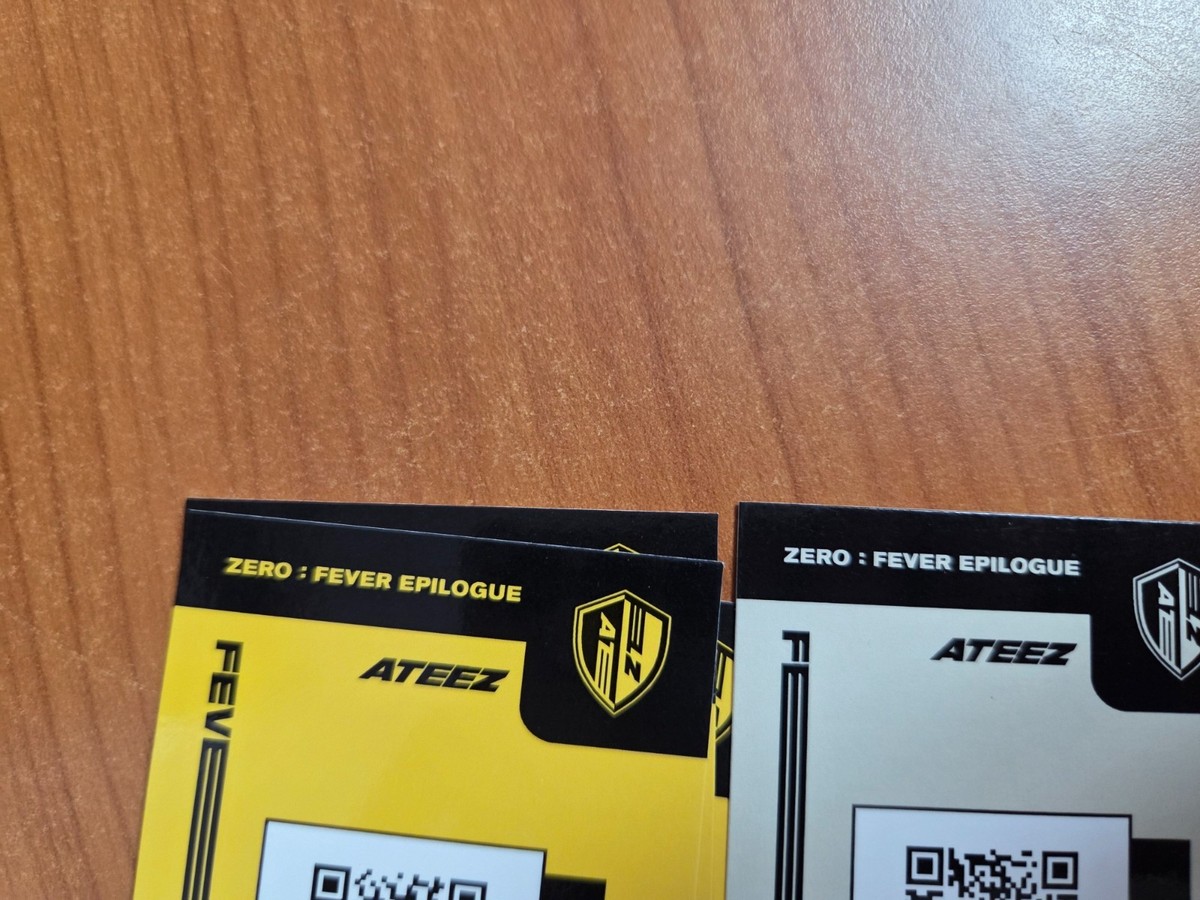 Mingi Ateez Photocard Album ZERO : FEVER EPILOGUE Official Kpop