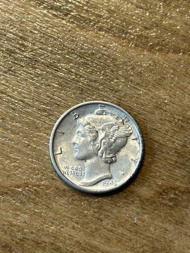 1943S Mercury Dime BU