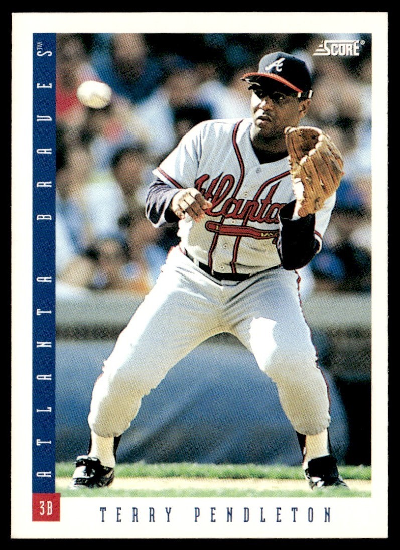 1993 Score Terry Pendleton Atlanta Braves #36