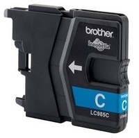 3X Brother LC985C Tinte Cyan Fuer MFC-J615W